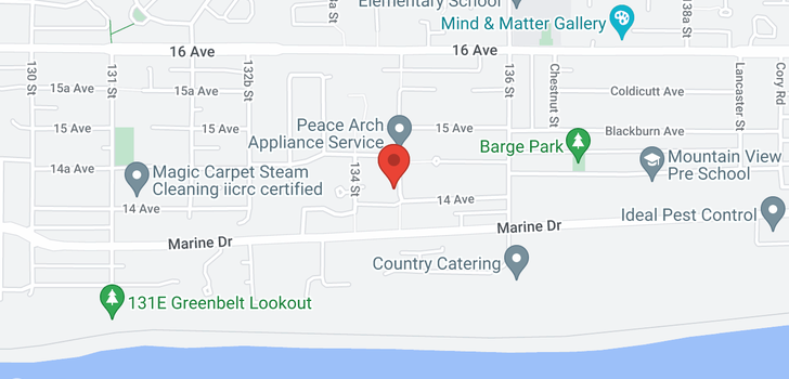 map of 1415 134A STREET